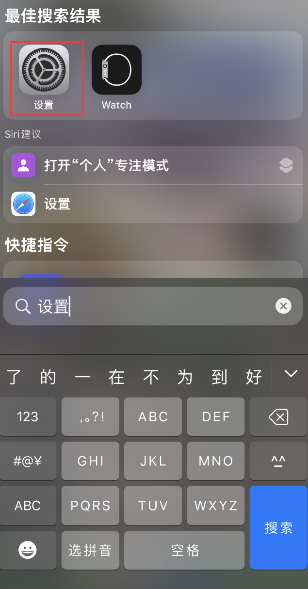 庐江苹果手机维修分享：iPhone 找不到“设置”或“App Store”怎么办？ 