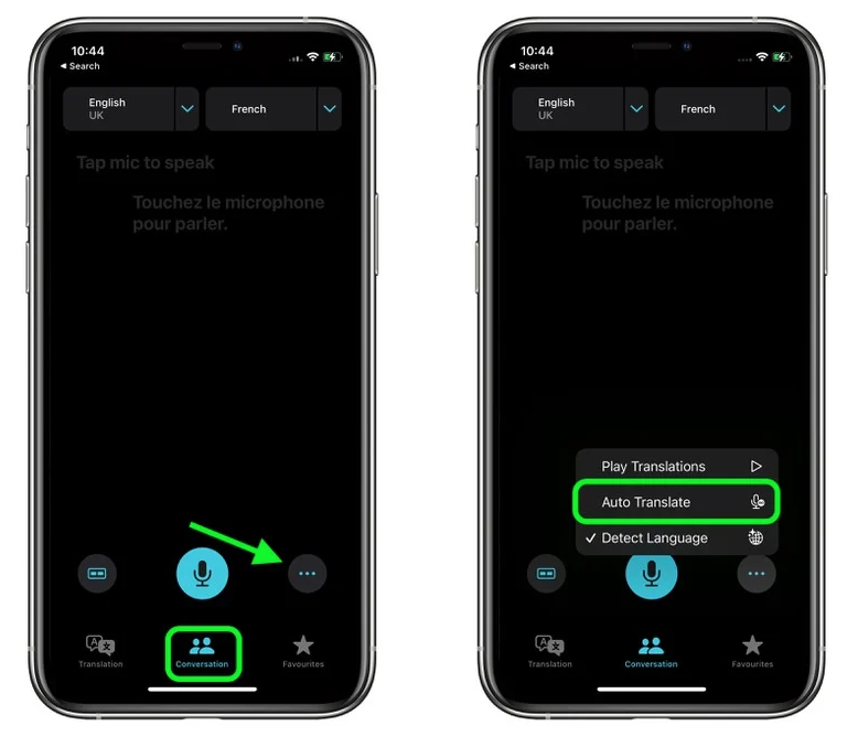 庐江苹果手机维修分享iOS 15 “翻译” App 新改进 