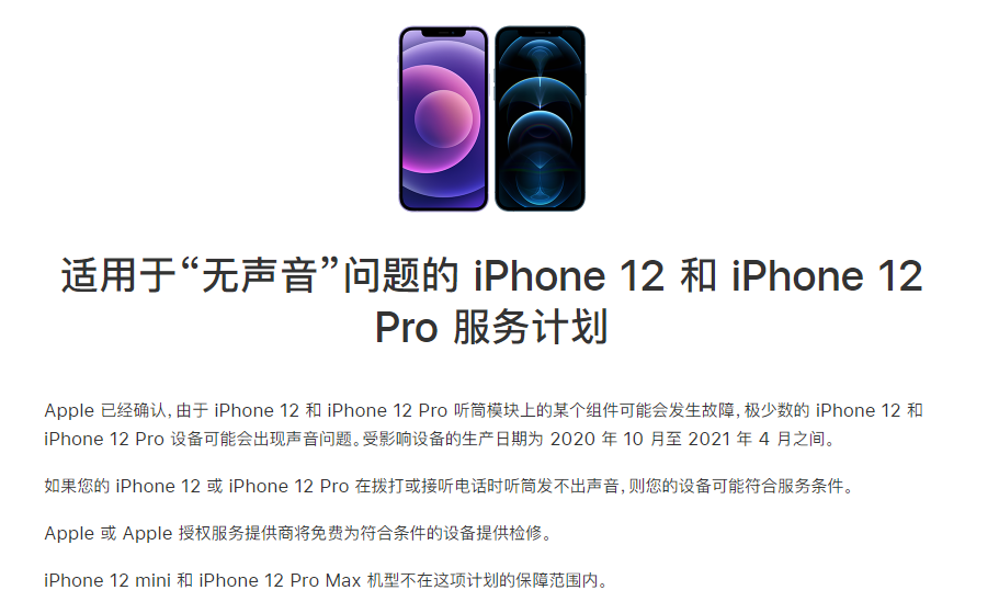 庐江苹果手机维修分享iPhone 12/Pro 拨打或接听电话时无声音怎么办 