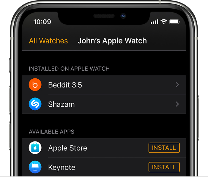 庐江苹果手机维修分享如何在 Apple Watch 上下载应用 